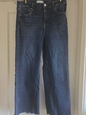 RISEN Women's Dark Wash Straight Leg Jeans Sz 13/31
